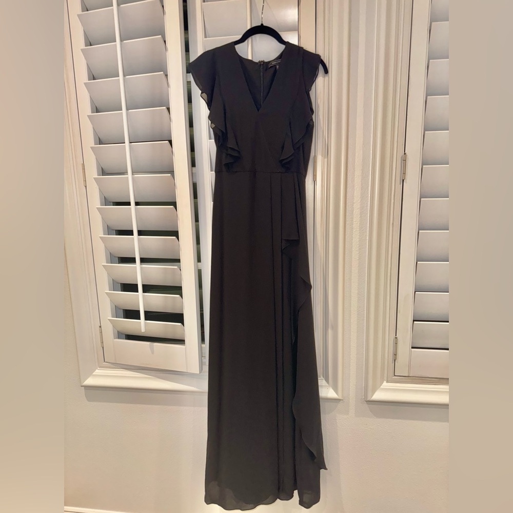 Bcbgmaxazria Elegant Black Evening Dress